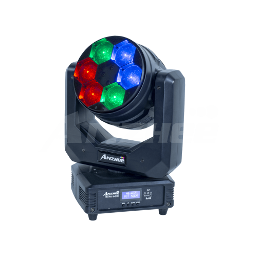 Anzhee H6x40Z B-EYE Вращающаяся светодиодная голова, RGBW, 6*40 Вт.