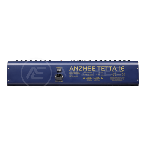 Anzhee Tetta 16 20-канальный аналоговый микшер, FX, MP3, Bluetooth