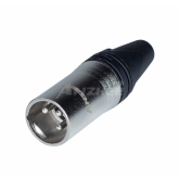 Anzhee XLR-M Silver 3-контактный кабельный разъем XLR папа