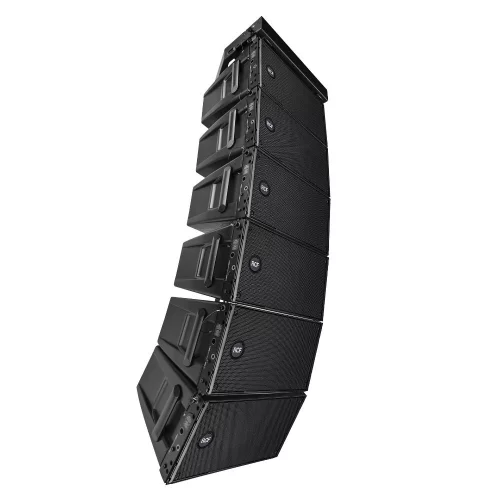 Активный акустический комплект RCF HDL 10-A + 8004-AS, общей мощностью 10600 Вт.