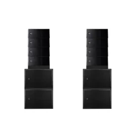 Активный акустический комплект RCF HDL 20-A + 9019-AS, общей мощностью 13600 Вт RMS.