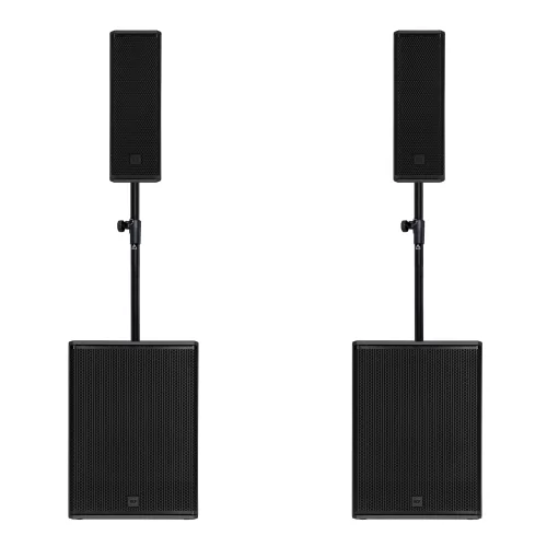 Акустический комплект RCF NXL 14-A + SUB 18-AX + PM KIT M20. Общей мощностью 4200 Вт.
