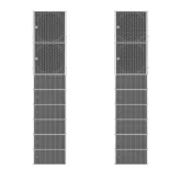 Активный акустический комплект RCF HDL 26-A + 35-AS, общей мощностью 16000 Вт. Белый.