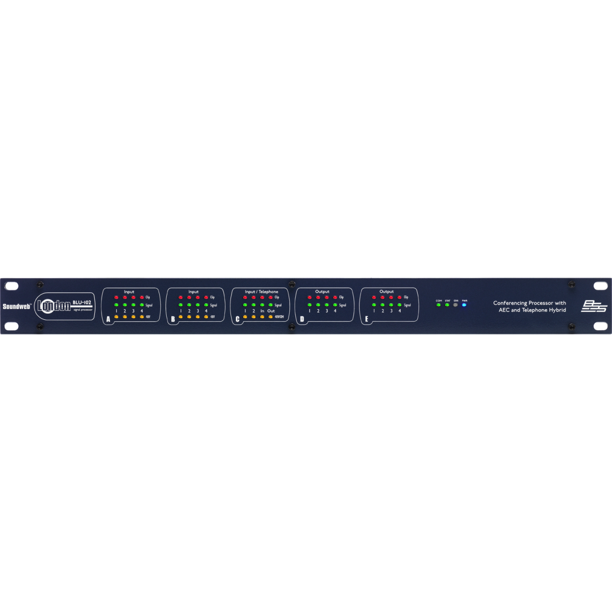 BSS BLU-102 Аудиоматрица, 10х8, DSP, Ethernet купить в Москве и РФ недорого