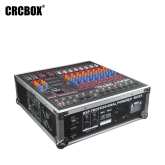 CRCBOX CB-180 8-канальный активный микшерный пульт, 2х500Вт., MP3