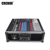 CRCBOX CB-380 8-канальный активный микшерный пульт, 2х1200Вт., MP3