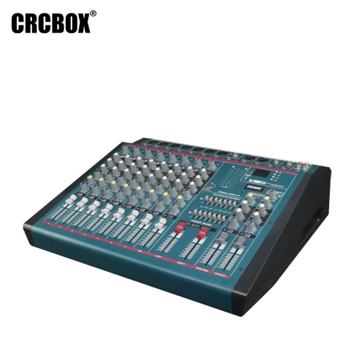 CRCBOX CB-833 8-канальный активный микшерный пульт, 2х450Вт., MP3