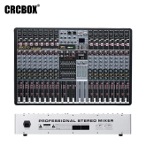 CRCBOX FX-16 Pro 16-канальный микшерный пульт, MP3, Bluetooth, FX