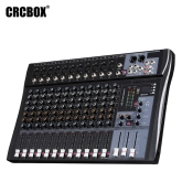 CRCBOX MR-120S 12-канальный микшерный пульт, FX, MP3, Bluetooth
