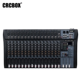 CRCBOX MR-160S 16-канальный микшерный пульт, FX, MP3, Bluetooth
