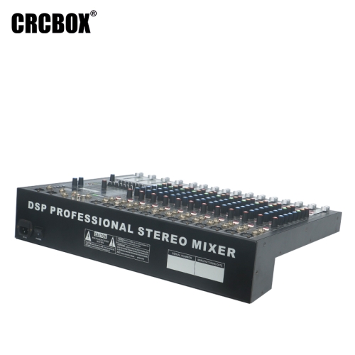 CRCBOX MR-8312 12-канальный микшерный пульт, FX, MP3, Bluetooth