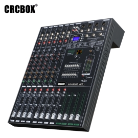 CRCBOX MR-9300 8-канальный микшерный пульт, FX, MP3, Bluetooth