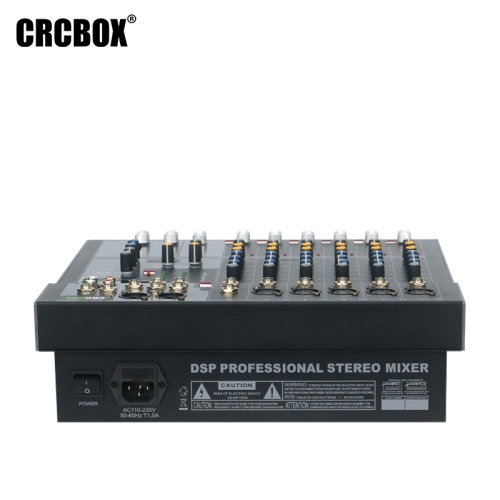 CRCBOX MR-960 6-канальный микшерный пульт, FX, MP3, Bluetooth