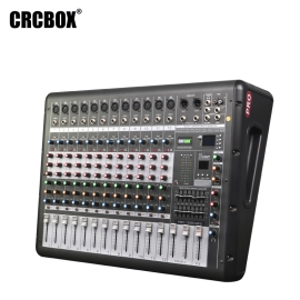 CRCBOX PMX1200 12-канальный активный микшер, FX, MP3, 2x700 Вт.