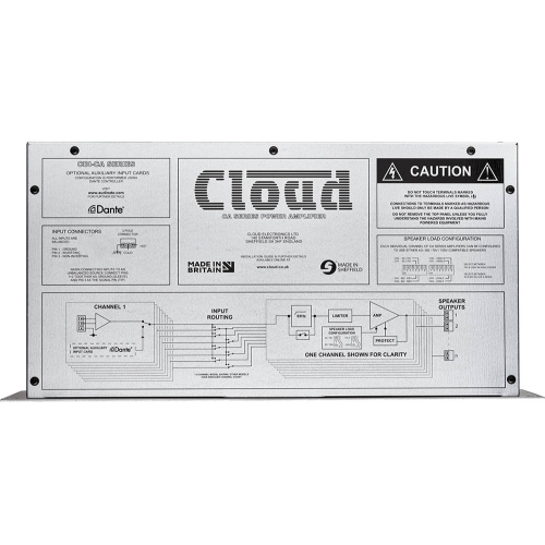 Cloud Electronics CA 2250 Усилитель мощности, 2 x 250 Вт