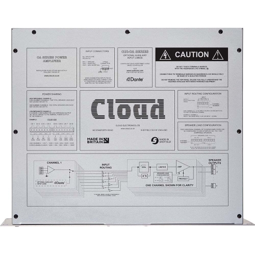 Cloud Electronics CA 6160 Усилитель мощности, 6*160 Вт.
