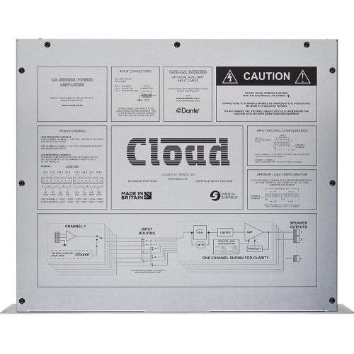 Cloud Electronics CA 8125 Усилитель мощности, 8*125 Вт.