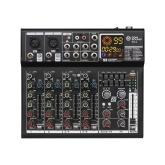 DDM Sound VX-4 4-канальный микшерный пульт, FX, MP3, Bluetooth