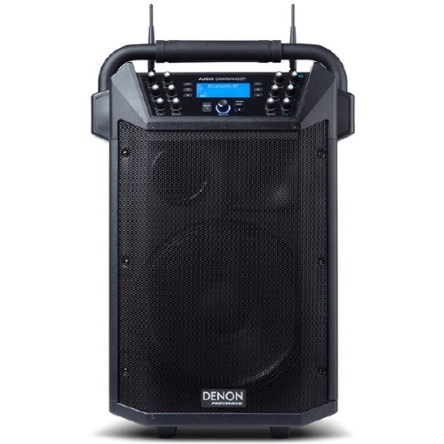 Denon Audio Commander Портативная АС, 200 Вт., 12 дюймов, МР3, Bluetooth, 2 микрофона