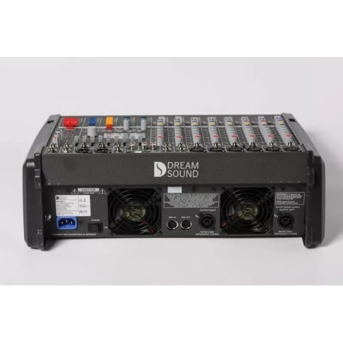 DreamSound DSA-600-3 12-канальный активный микшерный пульт, 2х1000 Вт.
