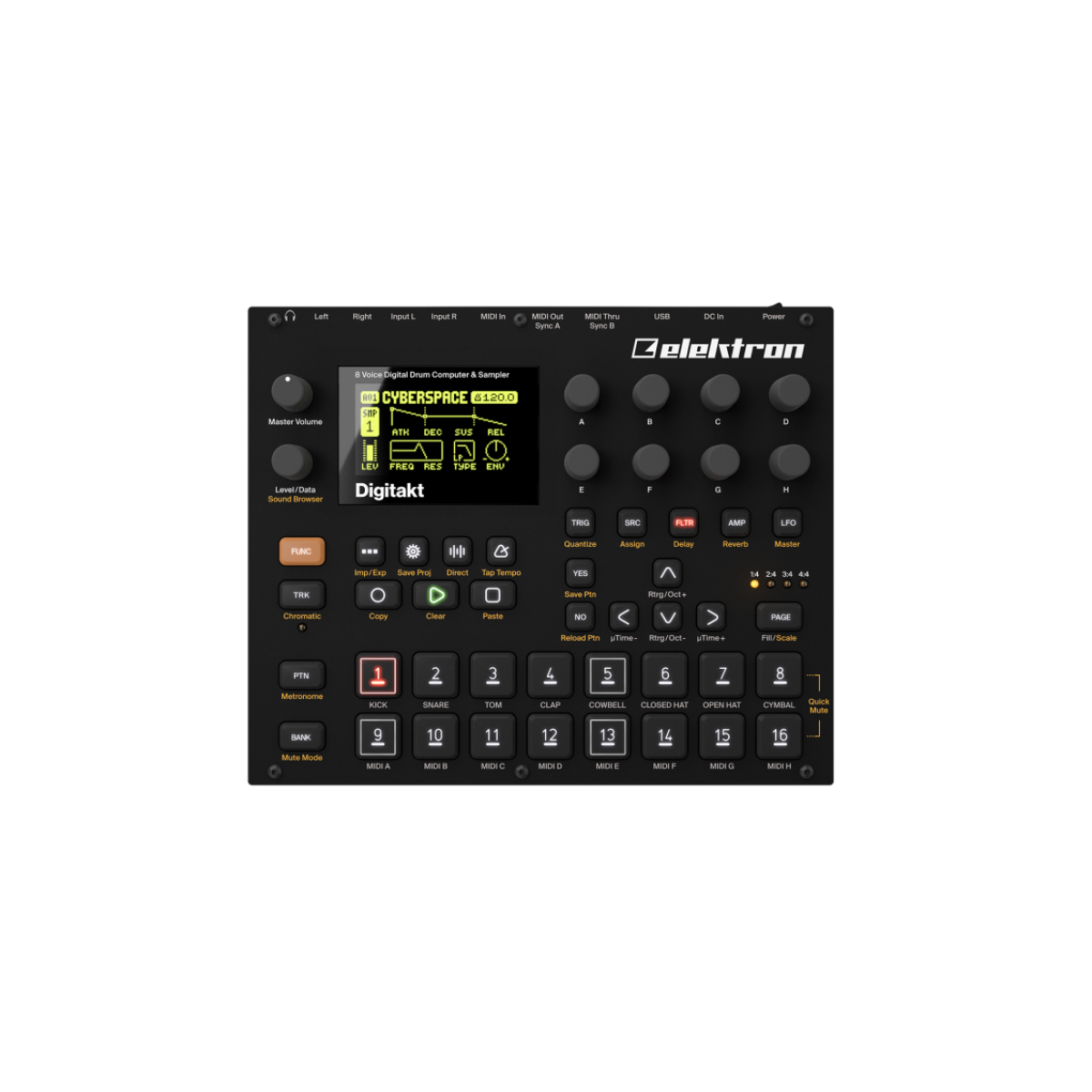 Elektron Digitakt Драм-машина купить в Москве и РФ недорого