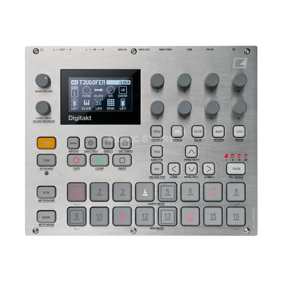 Elektron Digitakt E25 Remix Edition Драм-машина купить в Москве и РФ  недорого