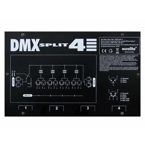 Eurolite DMX Split 4 Сплиттер DMX