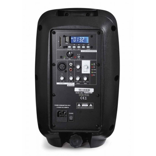 Fonestar MALIBU-108L Портативная АС, 100 Вт., 8", MP3, Bluetooth, Радиомикрофон