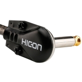 Hicon HI-J63MA05 Разъем HICON JACK 6,3 мм угловой 90° (моно) плоский, папа, кабельный