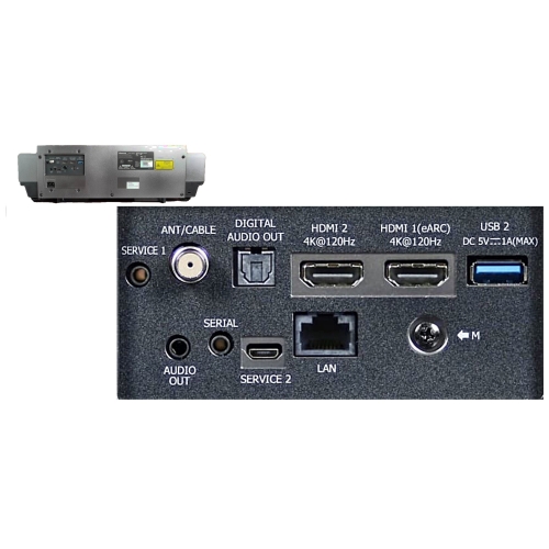 Hisense PX1 118" Трёхлазерный УКФ проектор с экраном 118"