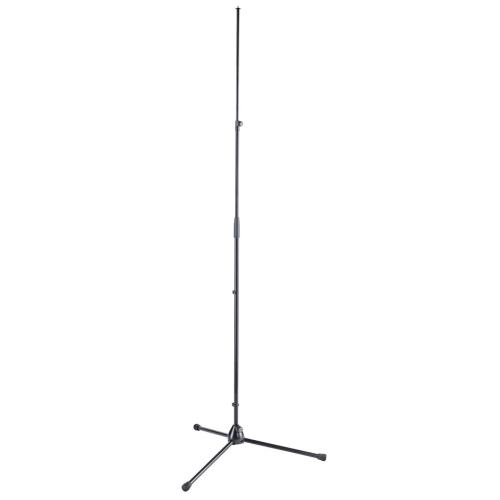 K&M 20150-300-55 Микрофонная стойка прямая XL, черная, 1190-3220 мм