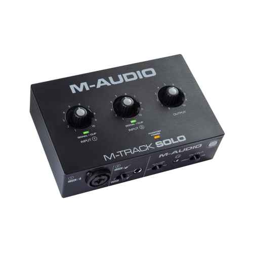 M-Audio M-Track Solo II Аудиоинтерфейс USB, 2х2