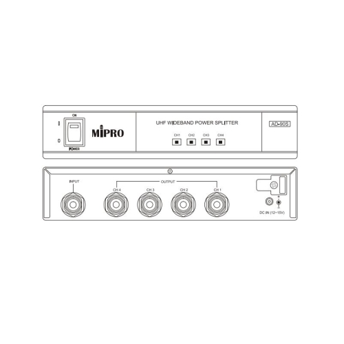 Mipro AD-90S Широкополосный антенный разветвитель