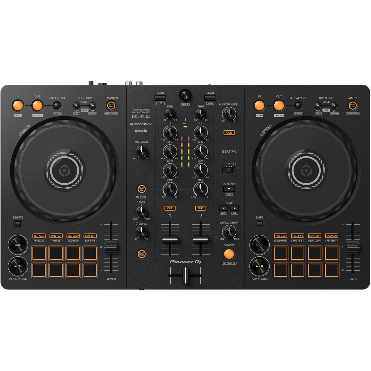 Pioneer DDJ-FLX4 DJ-контроллер купить в Москве и РФ недорого