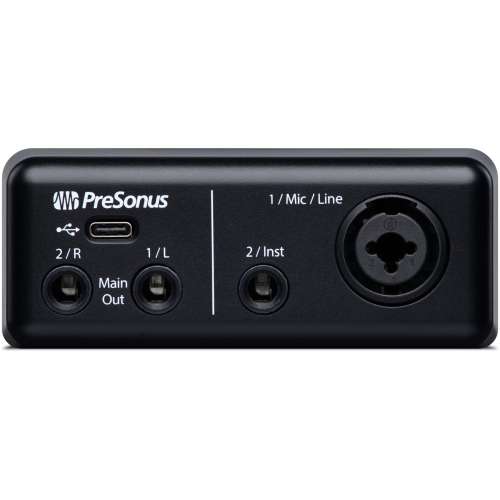 PreSonus AudioBox GO Аудиоинтерфейс USB, 2x2