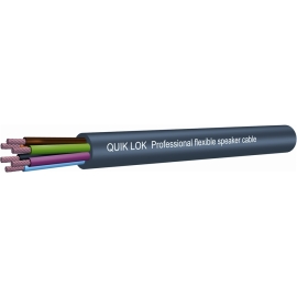 Quik Lok CA809 Спикерный кабель, 8х4 мм.