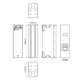 RFIntell L163-CI Пассивная звуковая колонна, 550 Вт.