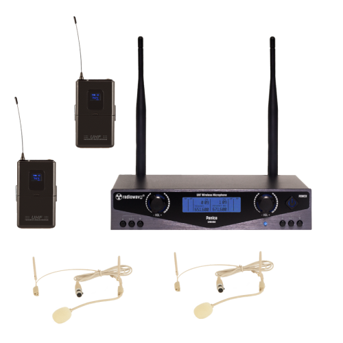 Radiowave UHS-802S Радиосистема с 2 головными микрофонами