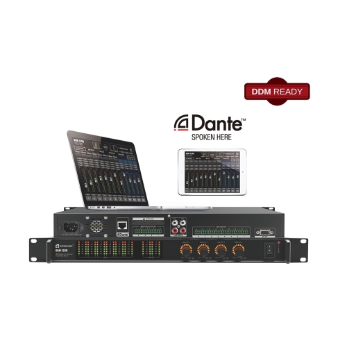 Relacart DAM-128D Цифровой автоматический микшер, 12x8, Dante