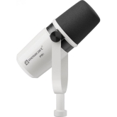 Relacart PM1 White Динамический кардиоидный микрофон для подкастов и радио
