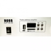 Ross AUP150-5Z Трансляционный микшер-усилитель, 150 Вт., 5 зон, MP3, Bluetooth