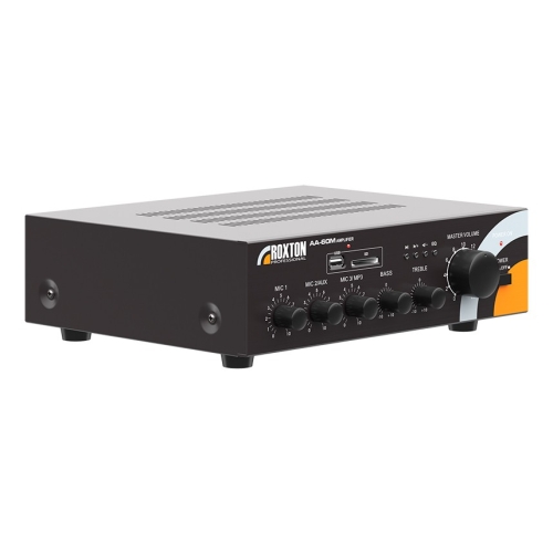 Roxton AA-60M Трансляционный микшер-усилитель, 60 Вт., MP3