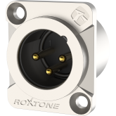 Roxtone RX3MDWP-NG Разъем cannon (XLR) панельный папа 3-х контактный