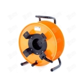 Schill HT 381.RM-orange Металлическая кабельная катушка, с внешним держателем кабеля