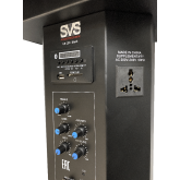 SVS Audiotechnik LR-150 Black Мобильная трибуна со встроенным усилителем и динамиком 100 Вт.