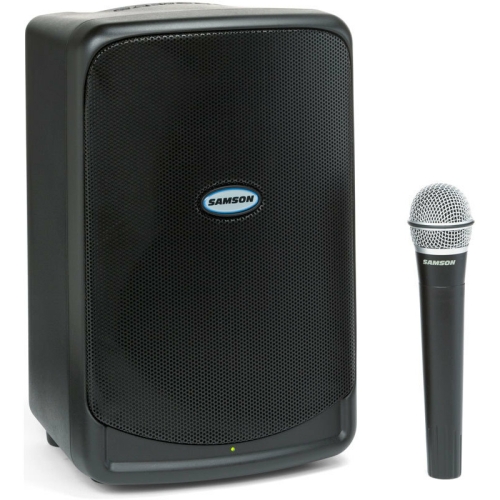 Samson XP40iw Портативная акустическая система с радиомикрофоном, 40 Вт., 6 дюймов