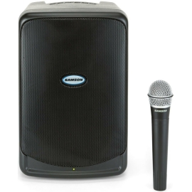 Samson XP40iw Портативная акустическая система с радиомикрофоном, 40 Вт., 6 дюймов