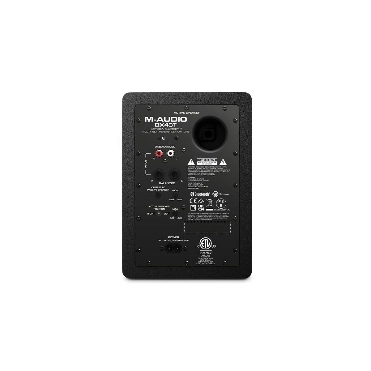 M-Audio BX4 BT Студийные мониторы, 50 Вт., 4,5