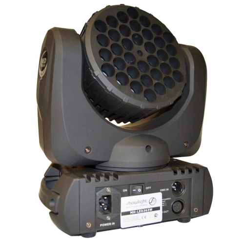 Showlight MH-LED 363 W Светодиодная голова wash с узким лучом,36 * 3W
