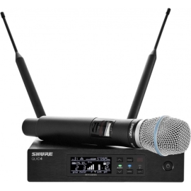 Shure QLXD24/SM87 Цифровая радиосистема с ручным микрофоном